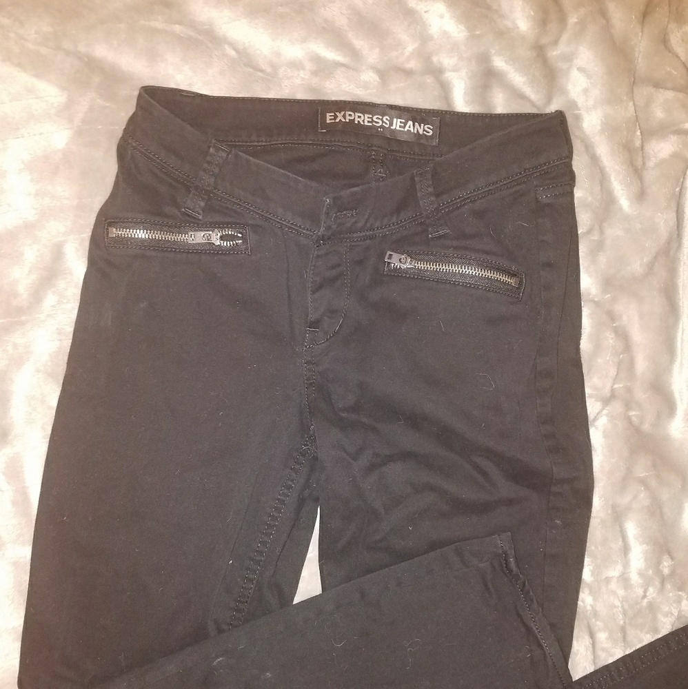Express Black Jeans